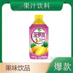 菠萝果味饮料1L大瓶分享装果汁饮品商超渠道