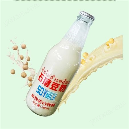 石磨豆奶植物蛋白饮料300ml非转基因大豆现磨乳味饮品