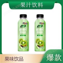 猕猴桃果汁饮品500ml添加益生菌发酵果味果汁饮料