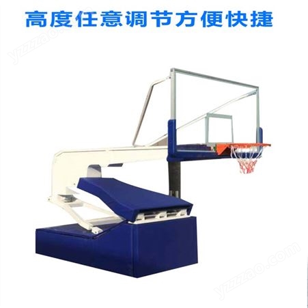 利华体育器材 厂家供应平箱仿液压篮球架移动篮球架成人儿童篮球架 室外 批发