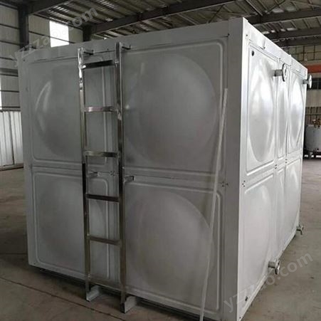 不锈钢保温水箱 150吨生活饮用水池 定制水塔保温水罐