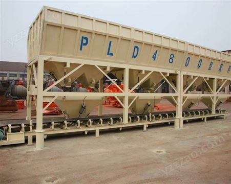 PLD4800配料机 混凝土骨料配料仓 大型搅拌站配料设备