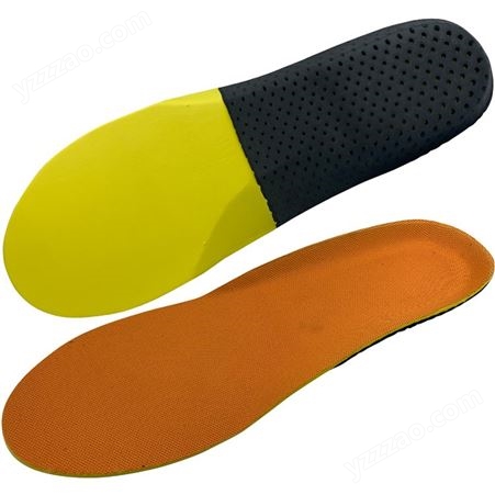 运动加厚隐形内增高全垫前掌可裁剪后跟双色EVA冲孔鞋垫 来样定制