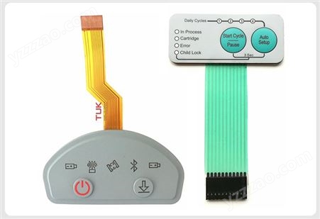 选配弹片，薄膜开关支持内置LED，芯片开发，PCBA及外壳配套装配