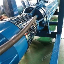 380V躺臥式 大流量潛水泵 大功率漂浮式浮筒泵 生產供應