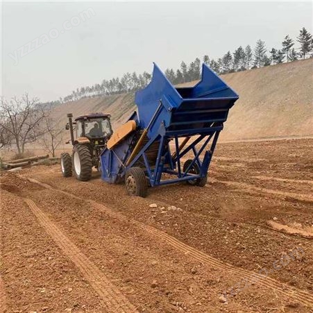 荒地农田耕地道路捡石机生产 土生金 作业速度快