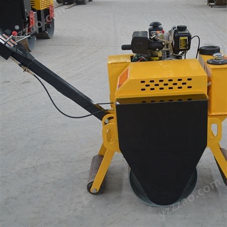 益宏机械小型压路机 手扶式柴油单轮压实机 单钢轮振动式压土机