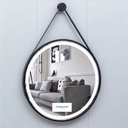 浴室玻璃镜 LED智能触控带灯 防水壁挂现代美观