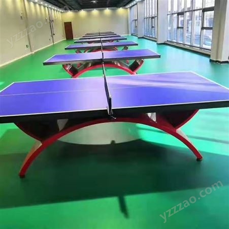 标准规格乒乓球台 室内折叠乒乓球桌 坤温体育