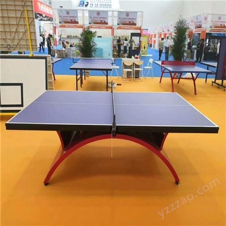标准规格乒乓球台 室内折叠乒乓球桌 坤温体育