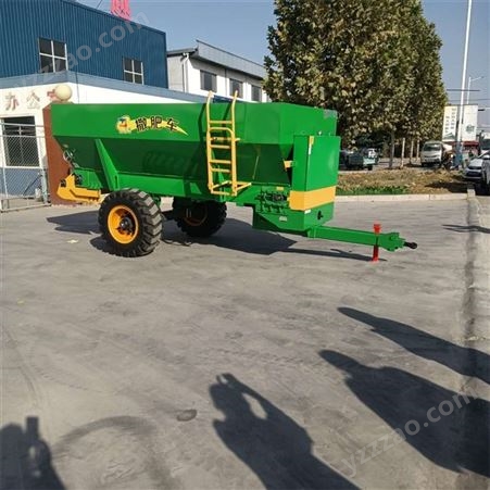 固态抛肥机 农用撒粪车 大型12立方圆盘撒肥机 检验出厂