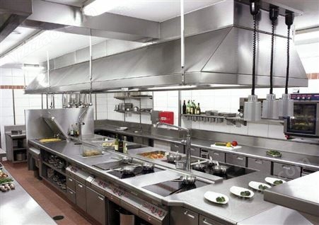 宛东厨具 学校后厨伙房餐饮设备 炊具 商用厨房设备 厨房排烟系统
