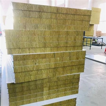 永硕夹芯板长期出售兰溪佛堂永康岩棉彩钢板净化板质量保障价格美丽