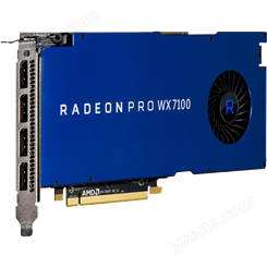 AMD原厂盒装专业显卡Radeon Pro WX7100 8G/WX5100