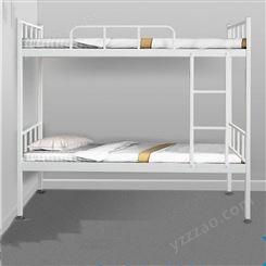 锦州上下床厂商 定做高低床上下铺铁床 双层床公寓床生产厂家