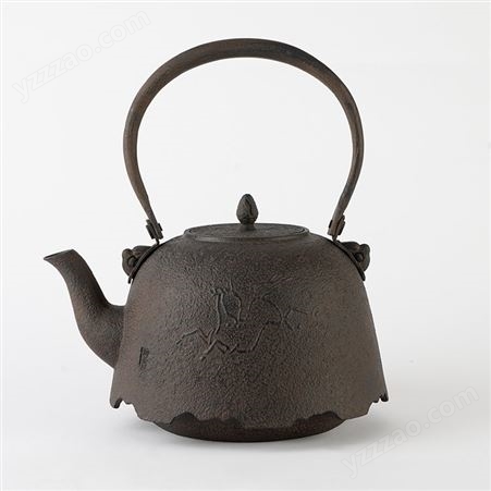 御釜屋日本南部铁壶电陶炉煮茶器泡茶专用纯手工铸铁壶煮茶炉烧水