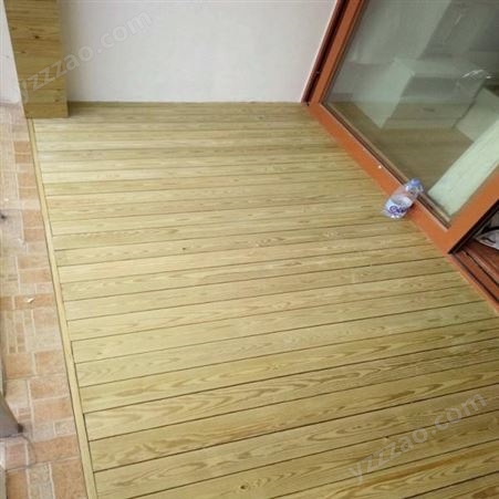 露台地板铺设 防腐木地板供应 牢固耐磨 兴达木业