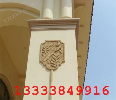 河南濮阳grc欧式构件厂 eps外墙装饰保温线条 景观雕塑图纸定制