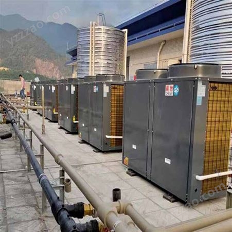 大型商用空气能热泵热水器 太阳能工业热水工程泳池机设备