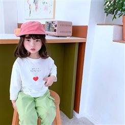 子拾拾里2020秋季新款 时尚韩版装扮儿童套装 厂家货源批发