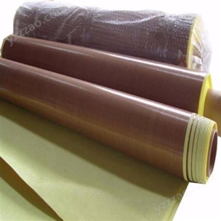 厂家定制特氟龙自粘膜 硅晶板层压机上使用 耐高温防腐强度高胶布