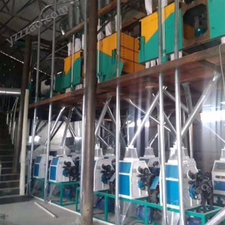 润埠泰全自动小麦皮芯分离磨面机 面粉机械大中型面粉厂设备