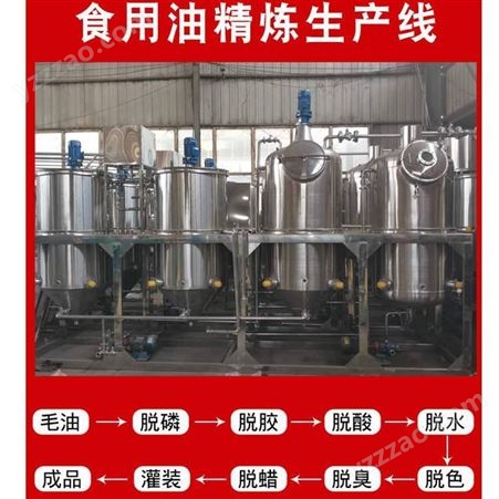 环保型TB系列葵花籽油精炼设备 润埠泰猪油压榨机