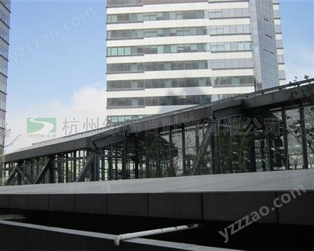 杭州绿牌幕墙型玻璃百叶窗供应工厂工程定制批发