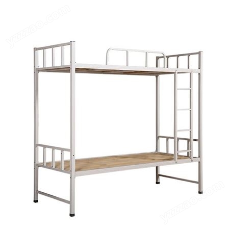 学生铁架床公寓床员工上下铺双层工地床 高低双人床宿舍铁床
