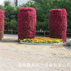欢迎 立体花柱 交货及时 景观花柱柱 绿植雕塑花柱