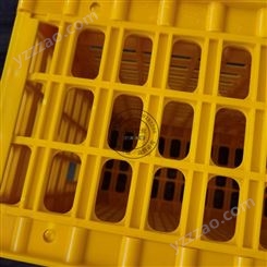 塑料家禽运输笼 鸡鸭鹅周转箱  材质加厚鸡筐  兔鸽子运输笼
