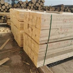 4*6白松建筑木方 良美建材 防腐木材加工厂 厚度可定制