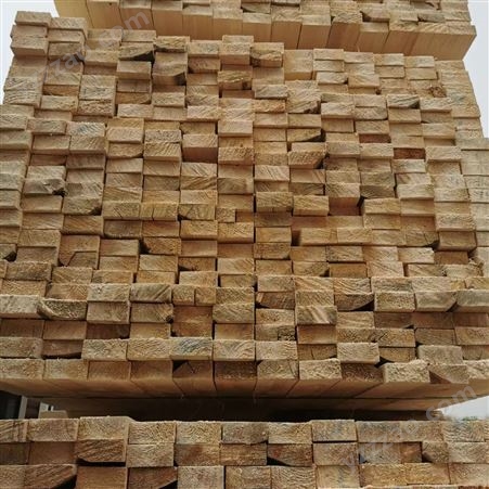良美建材 白松辐射松木方4*6 木材加工厂 方木定制 耐磨防腐