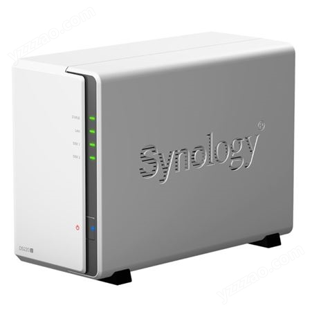 群晖（Synology）DS220j 两盘位NAS 磁盘阵列网络存储服务器