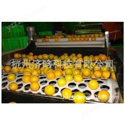 柑桔糖度分选机,柑橘重量分选机,桔子颜色表面斑检测分选机