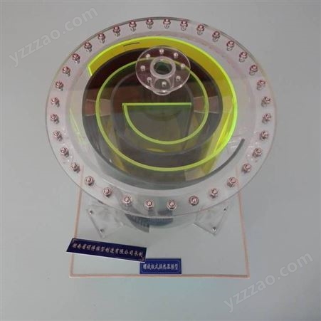 湖南省硕博模型公司供应 螺旋板式换热器模型 螺旋板换热器 板式换热器模型服务至上
