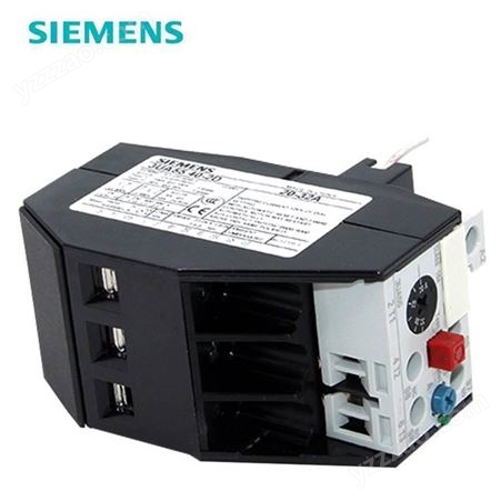西门子热继电器3RU6126-1GB0热过载保护通用型4.5-6.3