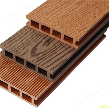 塑木地板安装户外共挤木塑地板防水板材庭院露台阳台生态木