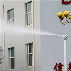 垚鑫制造 吐鲁番雾桩降尘喷淋系统 广西桂林高空旋转雾桩降尘系统