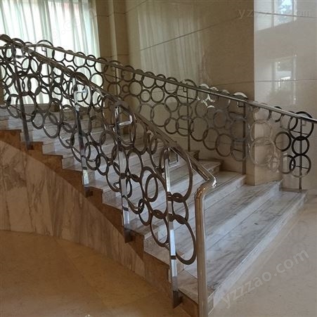 安徽新圣达 楼梯设计安装  专业厂家铁艺玻璃楼梯 安全性能高