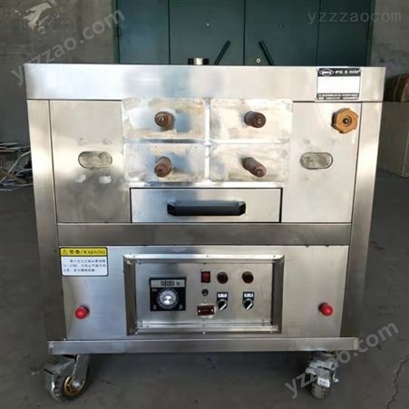 全自动燃气转炉烧饼机 不锈钢烧饼炉 卧式转盘烧饼炉 自动烧饼机